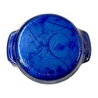 New  Vintage Set 3 Anchor Hocking 9    Fluted  Deep Pie Dish Cobalt Blue 1075