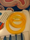 Vintage Spirograph Set In Box Blue Pink Original Pens Incomplete See Photos