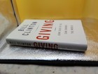 Giving Potus President Bill Clinton Signed Book Hb 2007 1st Ed Philanthrophy