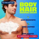 Nair Men Hair Remover Body Cream  Quick And Easy Body Hair Removal Cream For Men