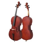 New 4 4 Cello School Student Beginner Basswood With Bag Bow Rosin Bridge Us