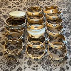 Vintage Lot 17 Wooden Wood Tambourines Pakistan Percussion Music Jingle 8  10 