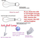 20 Led Light Up Balloons Mixed Colors Flashing Lasts 24 Hours Party Birthday Wed