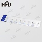  Cz Stone Carat Chart Ring Sizer Kit Engagement Comparison Set Gemstone White