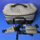 Jeep Stroller Wagon Gray Logo Insulated Cooler Bag With Frame   Strap New