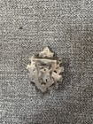 Vintage Rhinestone Shoe Clip X 1 Or Collar Clip