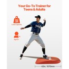 Uimoso 42-inch Portable Pitching Mound For Baseball And Softball Training