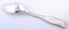 Antique Julia Sterling 5 3 5 Inch Silver  925 Ornate Spoon 22 Gram As2 101123