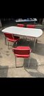 Vintage Dinette Set Table Set 4 Chairs