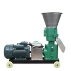 2 3 4 5 6 8 10 12mm Plates Animal Feed Pellet Mill Machine 220v 3rollers 200kg h