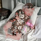 16   Reborn Dolls Realistic Newborn Baby Girl Doll Vinyl Silicone Lifelike Gift