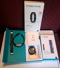Fitbit Alta Hr Fitness Activity Sleep Tracker Small Black New   Extra Bands