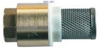 1  Npt Check Foot Valve Brass Spring Loaded W  Filter 200 Psi Slcvf100