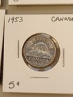 1953 Canada 5 Cents Coin