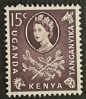 Travelstamps  1960 tanganyika Uganda Kenya Stamps Sg 185 Qeii Mint Mnh Og