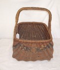 Navajo Indian Hand Woven Basket