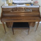 Kimball S455 Console Piano Walnut 1993 With Bench  local Pick-up Only 