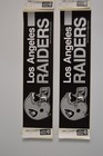 4 Vintage Los Angeles Raiders Bumper Strips Stickers New Nos Official Nfl