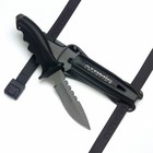 Atomic Aquatics Ti6 Titanium Dive Scuba Snorkeling Knife Point Tip