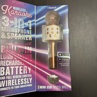 Mvmt Wireless Karaoke 3-in-1 Microphone   Speaker With Mini Usb Disco Ball New