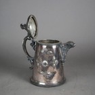 Antique Silver Plated Insulated Water Pitcher C1890
