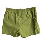 Vtg Jantzen 60s 70s Swim Shorts 34 Mens Green Offutt Afb Army Patch Buckle Usa  