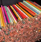 1930s-1950s Vtg Old Pencils Lot Of 100 Antique Advertisement Pencil Collection