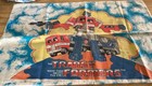 Vintage Transformers 1984 Rare Hasbro Full   Double Flat Fitted Pillowcase Set