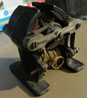 Antq 1910s Knapp   Electric Utility Motor Open Top Ends Btm Cast Iron Frame