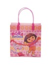 Dora The Explorer Pink Cartoon Plastic Party Bags Birthday Favor   Set  Of 6 Bag