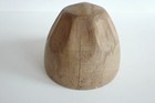 1 Piece Millinery Wood Hat Block Mold Form Vintage Antique Art Sculpture 109