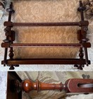 Antique 19 75  French Tabletop Or Lap Top Embroidery Or Needlework Frame  Stand