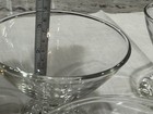 Set Of 4 Vintage Clear Glass Candlewick Boopie Sherbet Cups Dessert Dishes