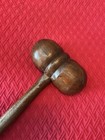 Vintage Wooden Gavel - Meetings Judges Auctioneers Or Call Your Family To Order