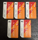 David Bowie Metrocards 2019 Complete Set