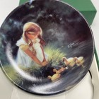  golden Moment  By Donald Zolan Numbered Miniature Collector Plate 1991 Coa  Box