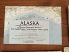 Lot Of 9 National Geographic Maps Usa  Mexico  North America  1950   s