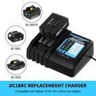 Pack Battery For Makita 18volt 8 0ah Lxt Li-ion Bl1860b Bl1830 Bl1850   Charger