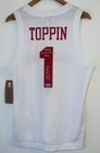 Obi Toppin Signed Dayton Flyers Ncaa Retro Brand Authentic Jersey  bas Coa   4