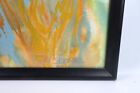Vintage Mid Century Abstract Modern Art Watercolor Painting Signed Osborne