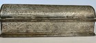 Antique Indian Brass Pandan Casket Box W silver-plated Trays-19thc Paan Daan