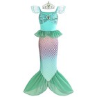 Mermaid Tail Costume For Girls  Princess Dress 3-8 Years  Perfect Gift Outfit