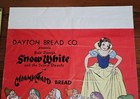 Original 1938 Snow White And The Seven Dwarfs Movie Promo Dayton Bread Poster 7