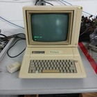 Vintage Apple Iie Computer  Monitor  Mouse And Disk Drive   Tested Working