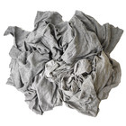 Recycled Gray Knit T-shirt Cleaning Rags 10 Lbs  Bag Multipurpose Cleaning Cloth