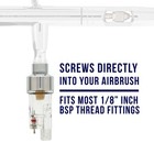 Airbrush Mini Air Filter Moisture Water Trap 1 8  Fittings Hose Paint Spray Gun