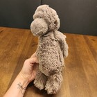 Jellycat London Medium Bashful Gorilla Soft Plush Animal Gray 12  