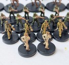 Lot Of 23 Wotc Axis   Allies Miniatures Infantry W Cards - Greece - 2007-10