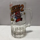 Nintendo Super Mario Bros 2 1989 Vintage Beer Stein Mug Glass Original-mint Grap