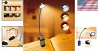 Flexible Rechargeable Led Book Light With 3 Light Modes Easy Clip Reading Lamp